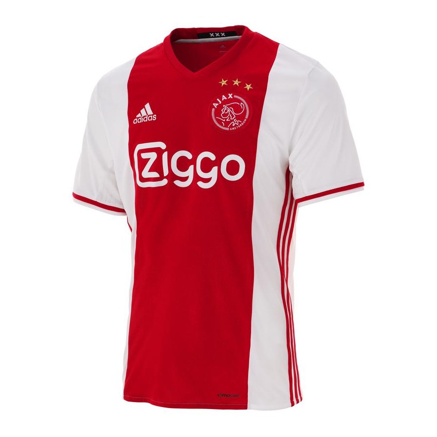 Ajax Amsterdam 2016/2017 Trikot Home rot-weiß