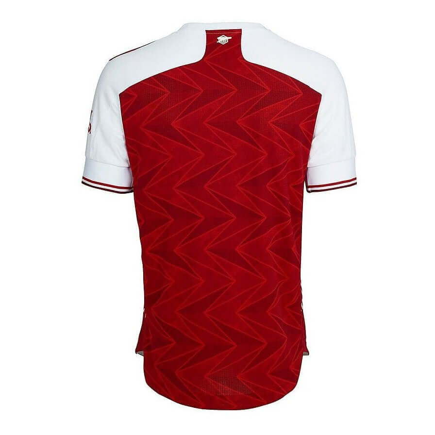 FC Arsenal London 2020/2021 Heimtrikot rot, Rückansicht, sportlich und stylish, ideales Fußballtrikot für Fans.