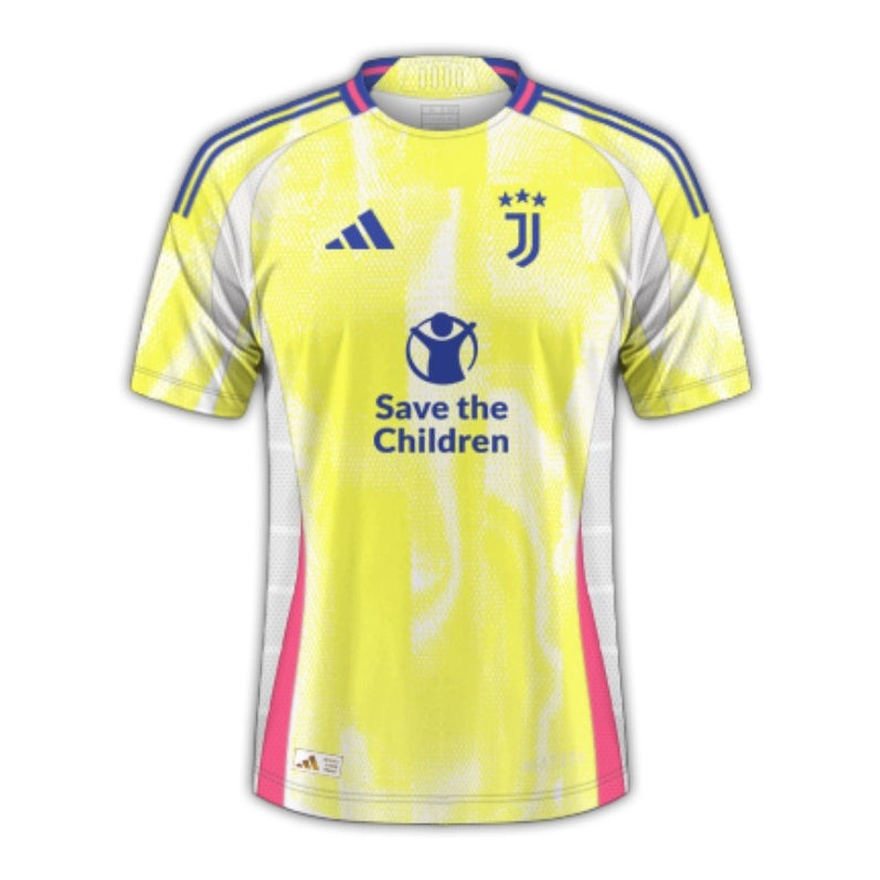 Juventus Turin 2024/2025 Trikot Away gelb
