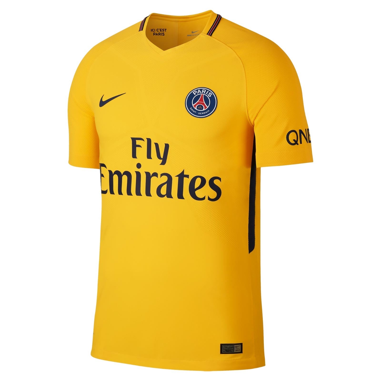 Paris Saint-Germain 2017/2018 Trikot Away gelb